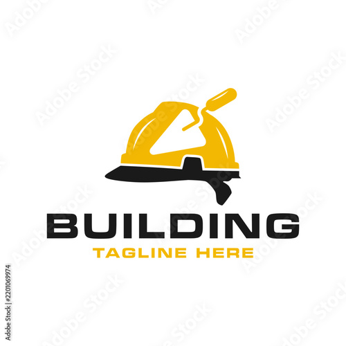 construction worker helmet logo