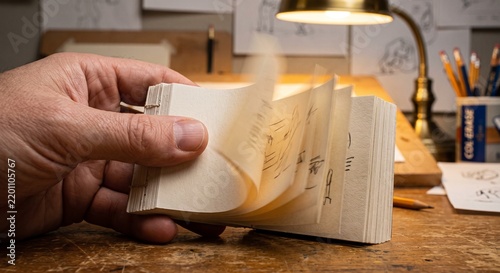 Flipbook, Glowing Motion Trail