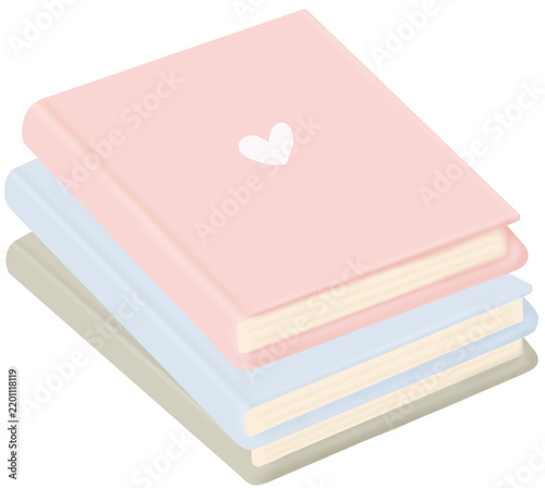 Minimal Book illustration 