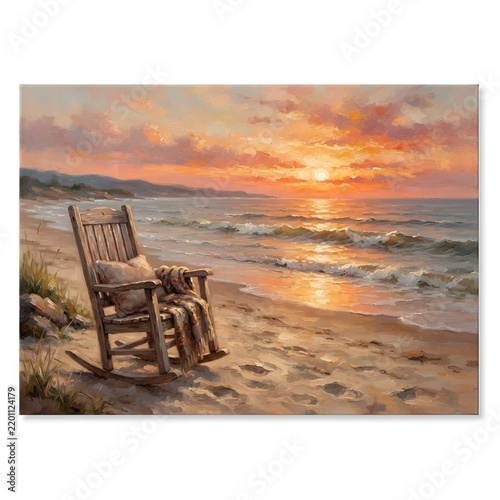 chair on the beach