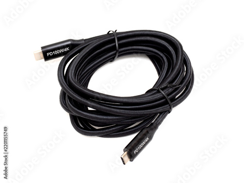 Naklejka USB Type-C ケーブル