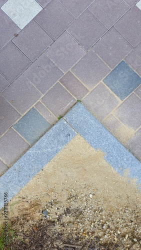 Ground, stone, soil, plants, road, walkway