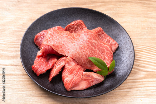 Obraz w ramie 黒毛和牛のすじ肉