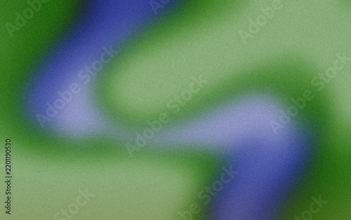 Abstract blurred green and blue swirls texture isolated on white background
