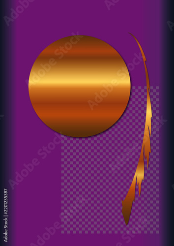 Naklejka Layout Lilagold 2