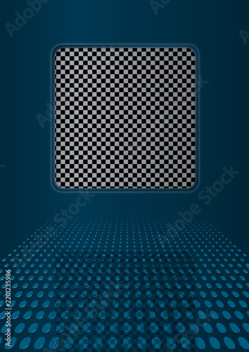 Naklejka Layout Rahmen karo