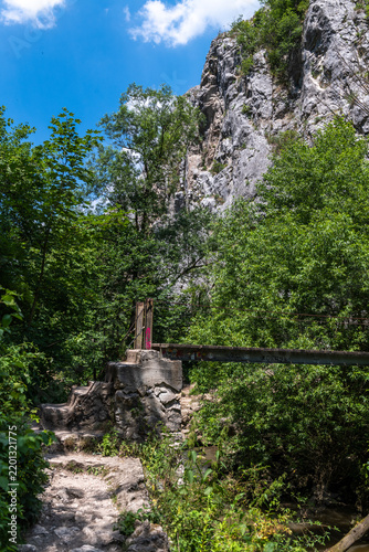 Hiking Destination at Turda Gorge, Romania