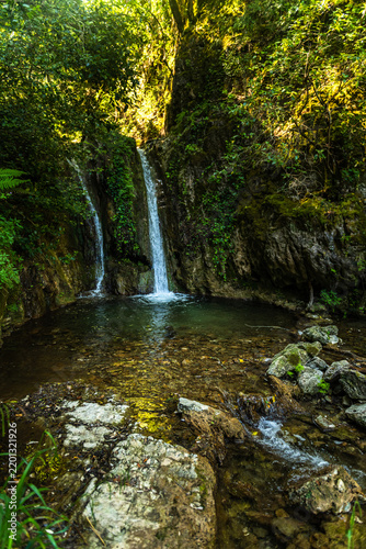 Cascade in the Sardinian Mountains, Italy
