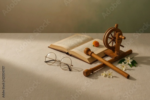 Gandhi Jayanti and International Day of Non-Violence Peaceful Tribute