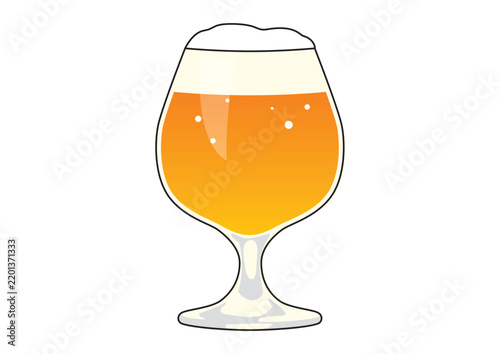 Fototapeta グラスに入ったビール
