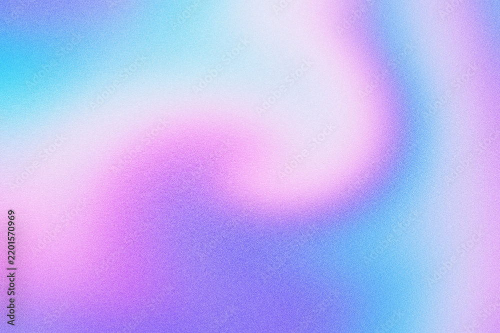 Fototapeta premium Multicolored violet-blue gradient abstract background - hologram
