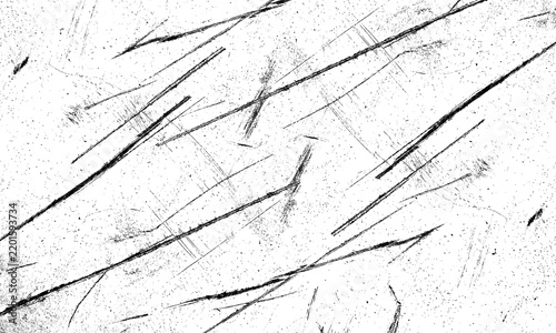 Grunge texture with deep scratches and distressed surface marks, abstract black and white overlay pattern for design projects, 4k animated stock video isolated on transparent background