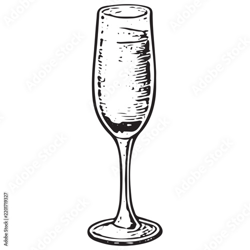 Champagne Glass Sparkling Cocktail Drink