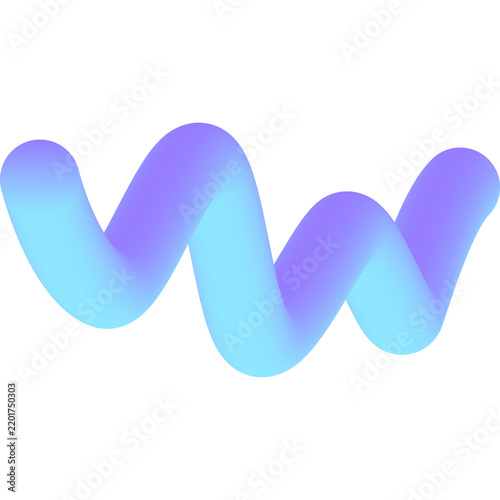 Abstract Gradient Line