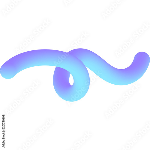 Abstract Gradient Line