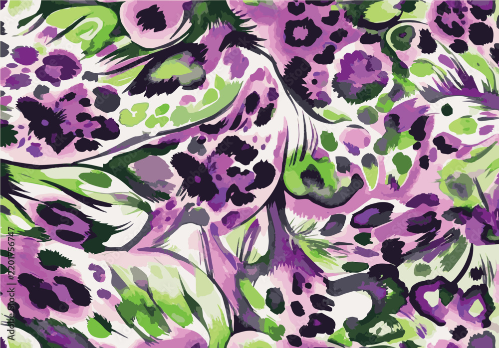 Fototapeta premium abstract animal skin pattern vector 