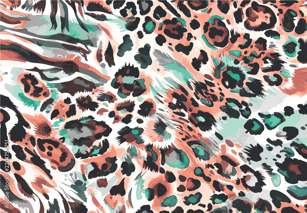 Fototapeta premium abstract animal skin pattern vector 