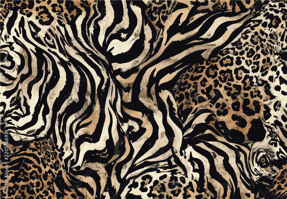 Fototapeta premium abstract animal skin pattern vector 
