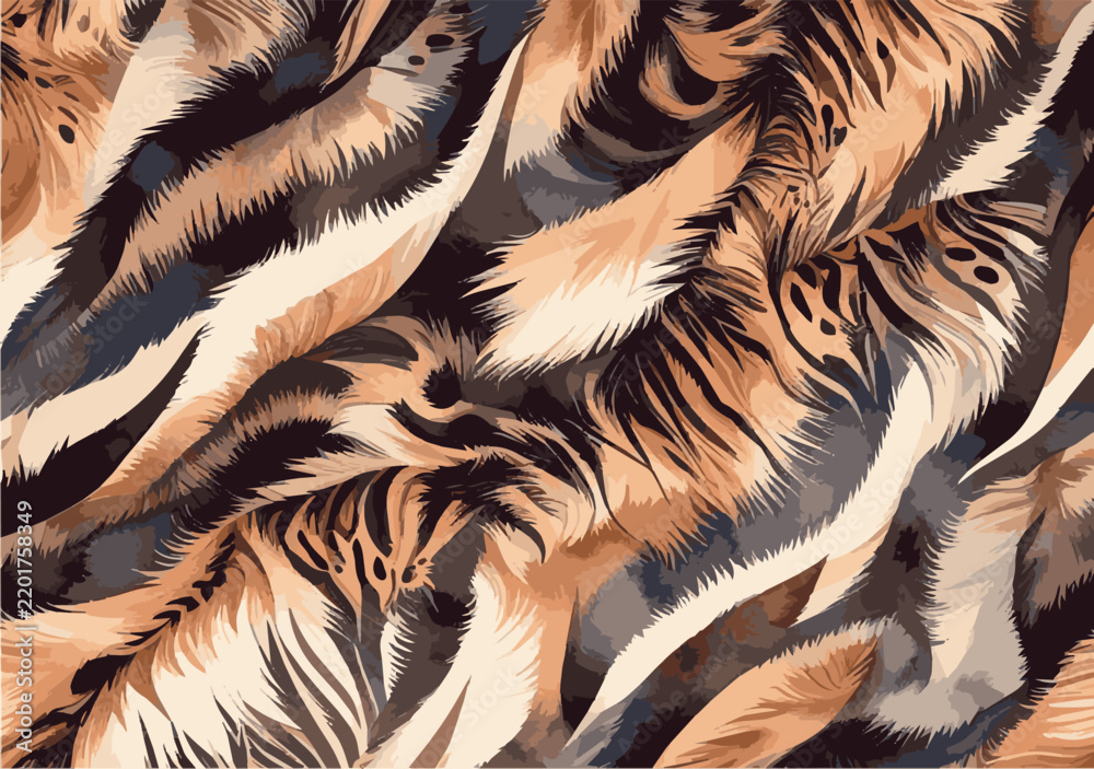 Fototapeta premium abstract animal skin pattern vector 
