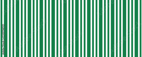 Vintage green candy cane stripes Christmas holiday Vector Pattern. Retro french horizontal ticking stripes green white seamless pattern.