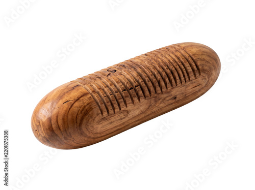 Fotografie Wooden Guiro Percussion Instrument