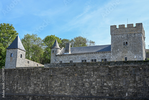 Bild auf Leinwand Thy-le-Château est une section de la ville belge de Walcourt, située en Région w