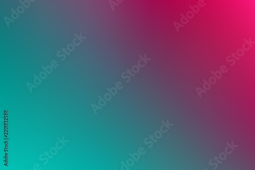 Soft teal to vivid magenta gradient abstract background texture with color gradient