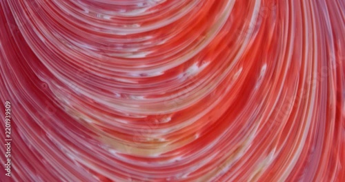 Abstract texture in red, white, purple tones. Ink space.