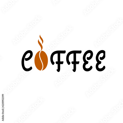 coffee cup with coffee beans