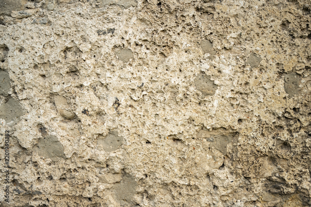 Fototapeta premium 14th-century castle walls showing texture and structure from historical architecture