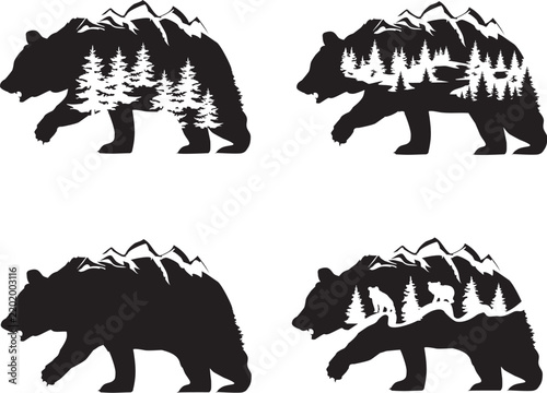 Vector Bear Bundle