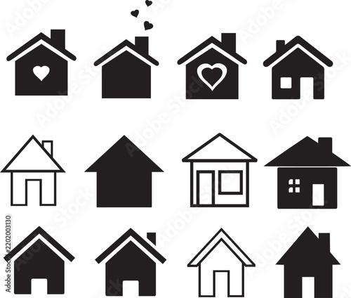 Vector House Icons