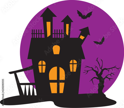 Vector Haunted House