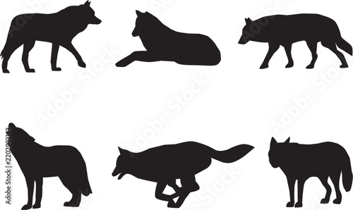 Vector Wolves Bundle