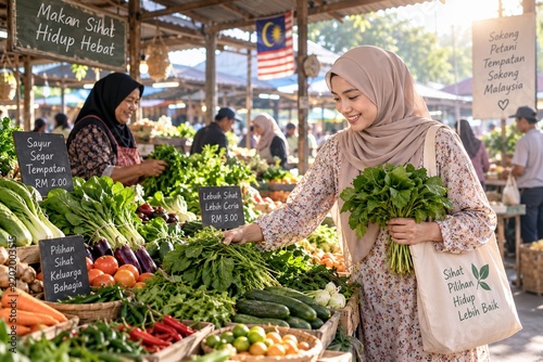 Malaysian Local Market Healthy Lifestyle
