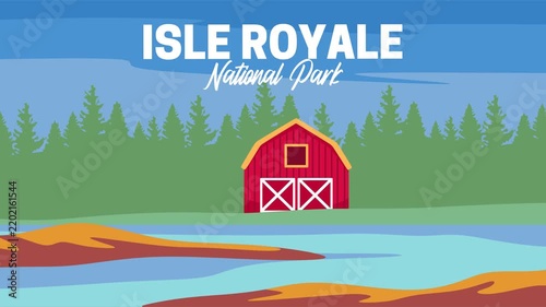 The stunning natural scenery of Isle Royale National Park