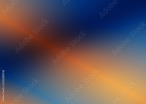 Abstract blurred background with blue-to-yellow gradient and linear elements