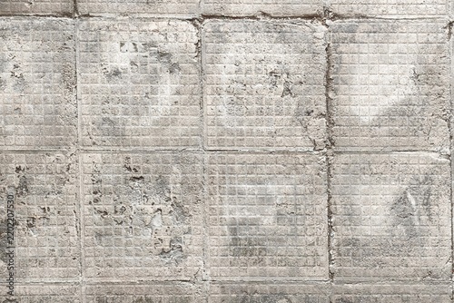 Concrete cement cracked wall texture for background