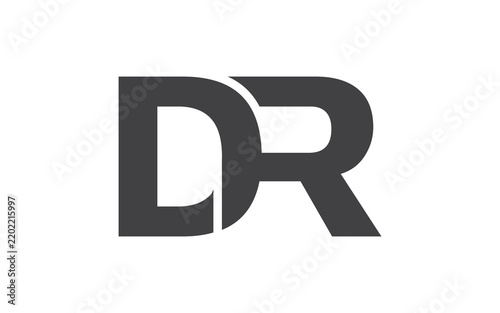 Unique DR Letter Logo Design Service