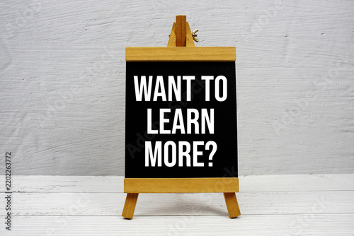 Canvastavla What's Your Why? text written on wooden easel stanind on wooden background