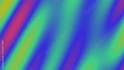 Flowing Gradient in Multicolor Yellow Green and Lagoon Tones