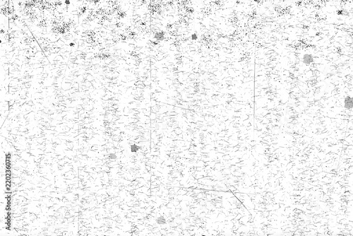 Distressed photocopy texture with grainy noise and ink toner spots