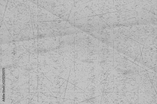 Grungy halftone photocopy texture with distressed paper grain and dots