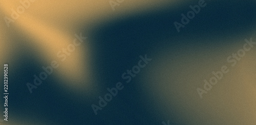 Abstract Smooth Dark Blue and Golden Brown Gradient Texture with Grainy Noise Overlay for Modern Artistic Backgrounds