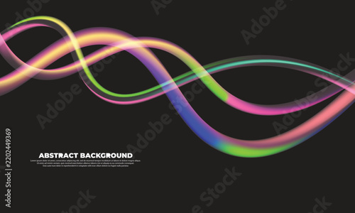 Abstract background with mesh color. Black backround
