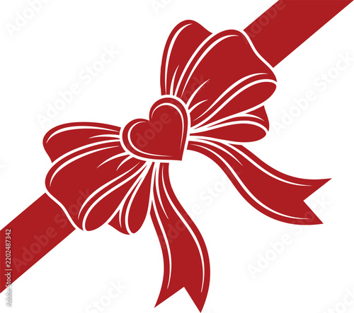 Evergreen Tree Silhouette Vector Illustration