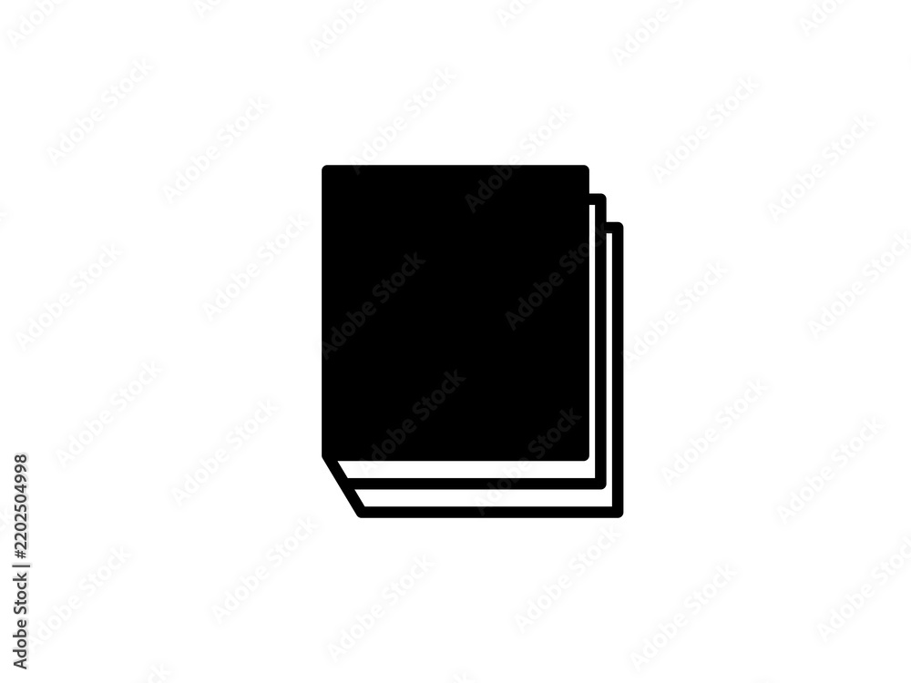 Fototapeta premium 本・書籍アイコン