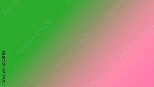 Gradient background transitions from vibrant green to soft pink coloration