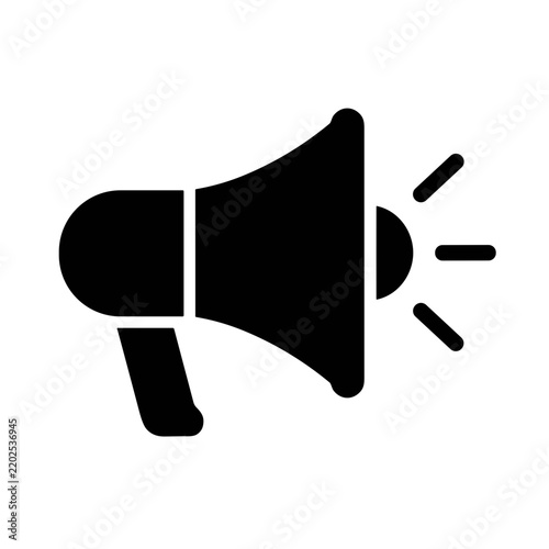 megaphone icon vector illustration