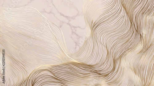 Premium background design with white line pattern (texture) in luxury pastel colour. Abstract horizontal vector template for business banner, formal backdrop, prestigious voucher, luxe invite